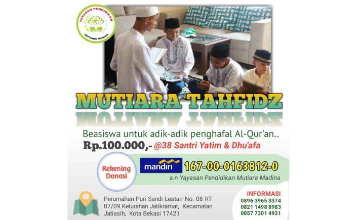 Program Unggulan Mutiara Tahfidz